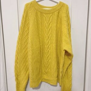 HM round neck hundred set of head sweater